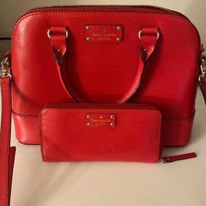 Kate spade purse and wallet